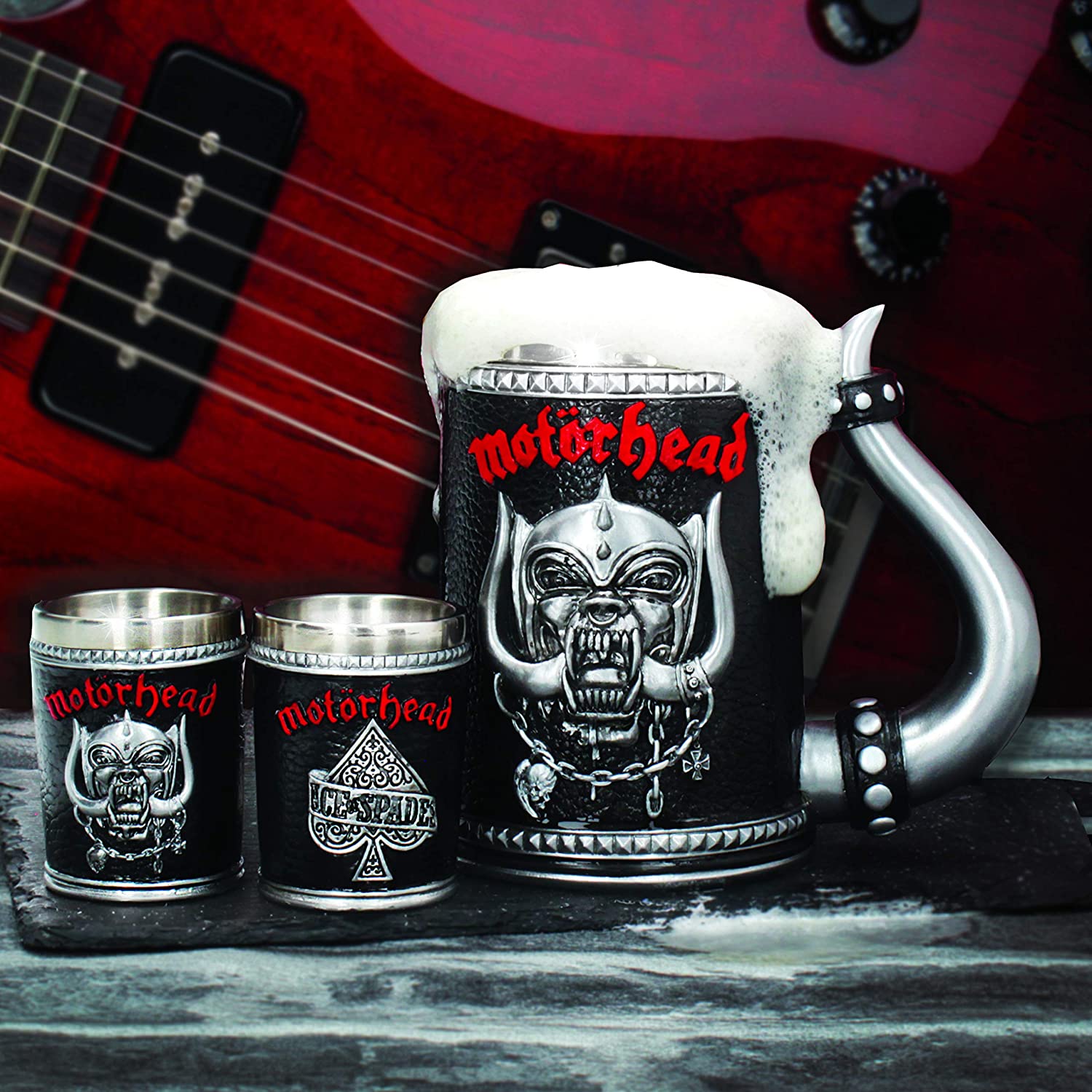 Nemesis Now - B4121M8 Motorhead War Pig Tankard with Stainless Steel Insert