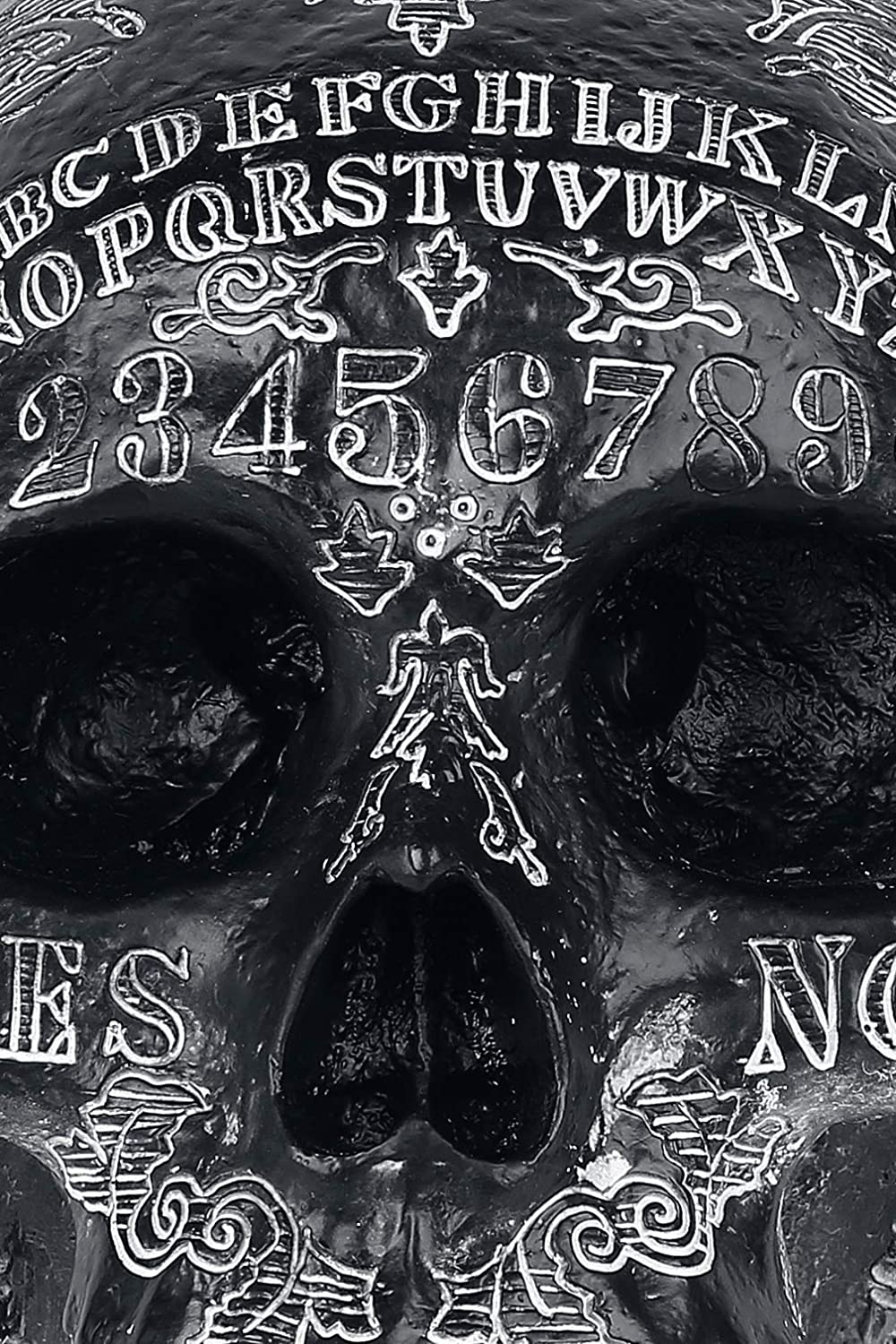 Nemesis Now Dark Spirits - Spirit Board Skull Figurine Black Resin Ornament