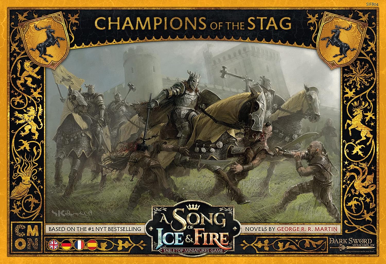 CMON A Song of Ice & Fire – Stag Fighter Expansion for Tabletop Miniature Game