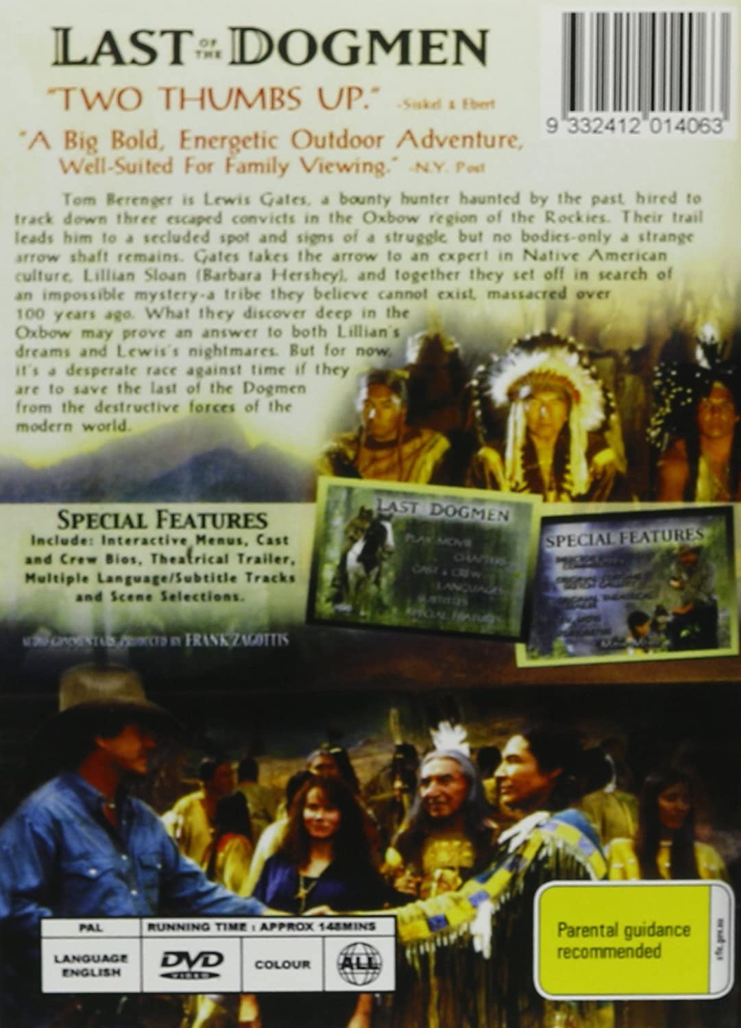 The Last of the Dogmen (1995) - DVD