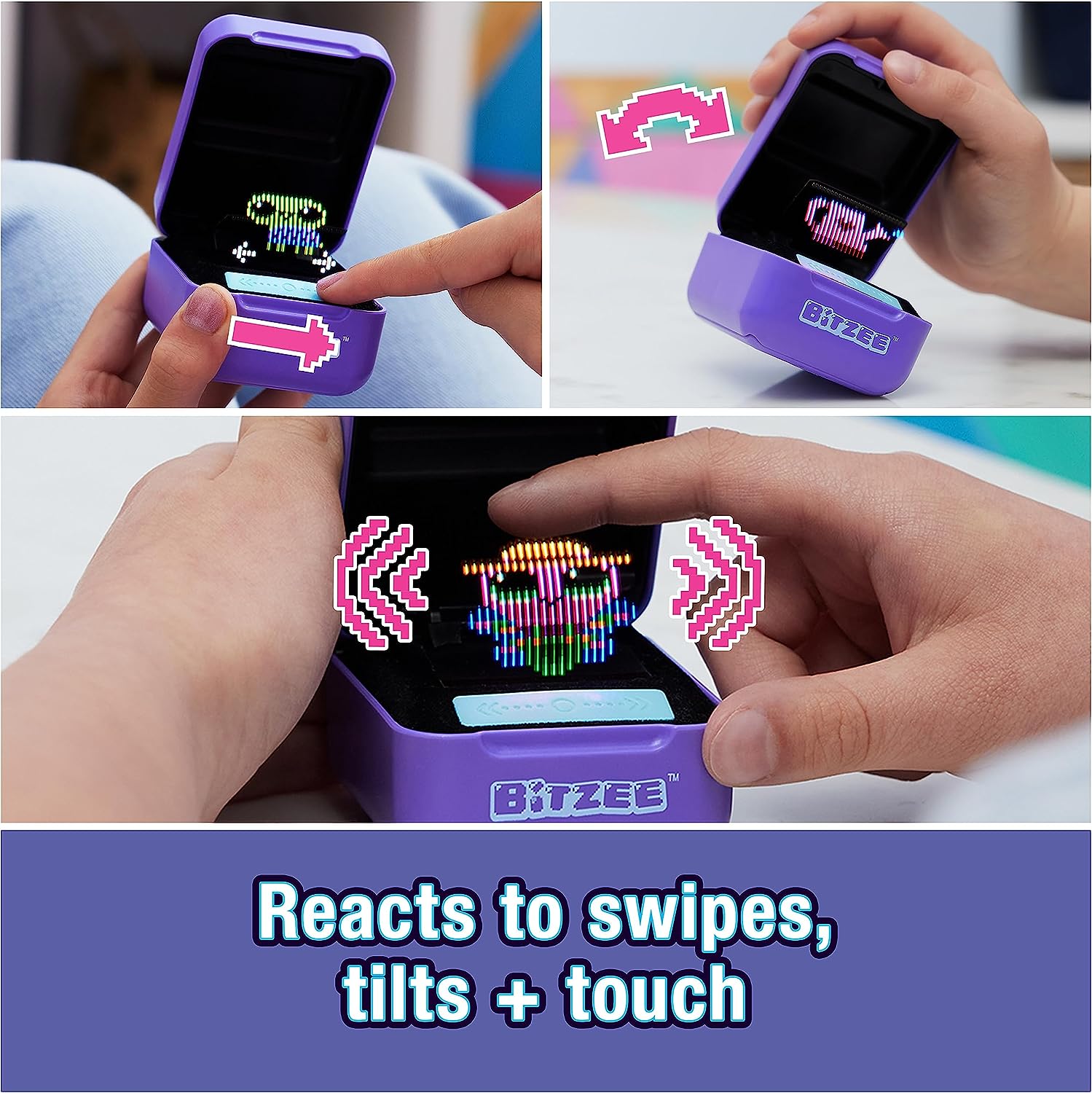 Bitzee Interactive Digital Pet - 15 Collectible Virtual Pets with Touch & Tilt Gameplay