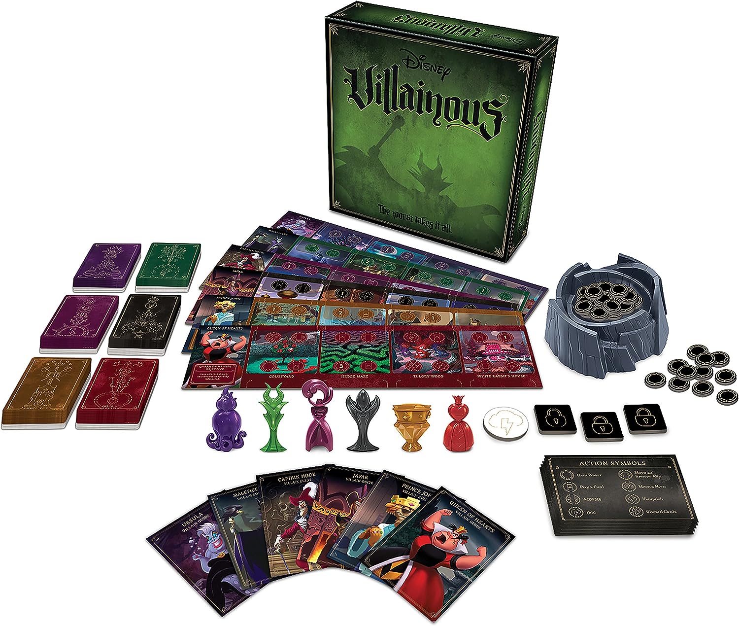 Ravensburger Disney Villainous: Worst Takes It All Strategy Board Game