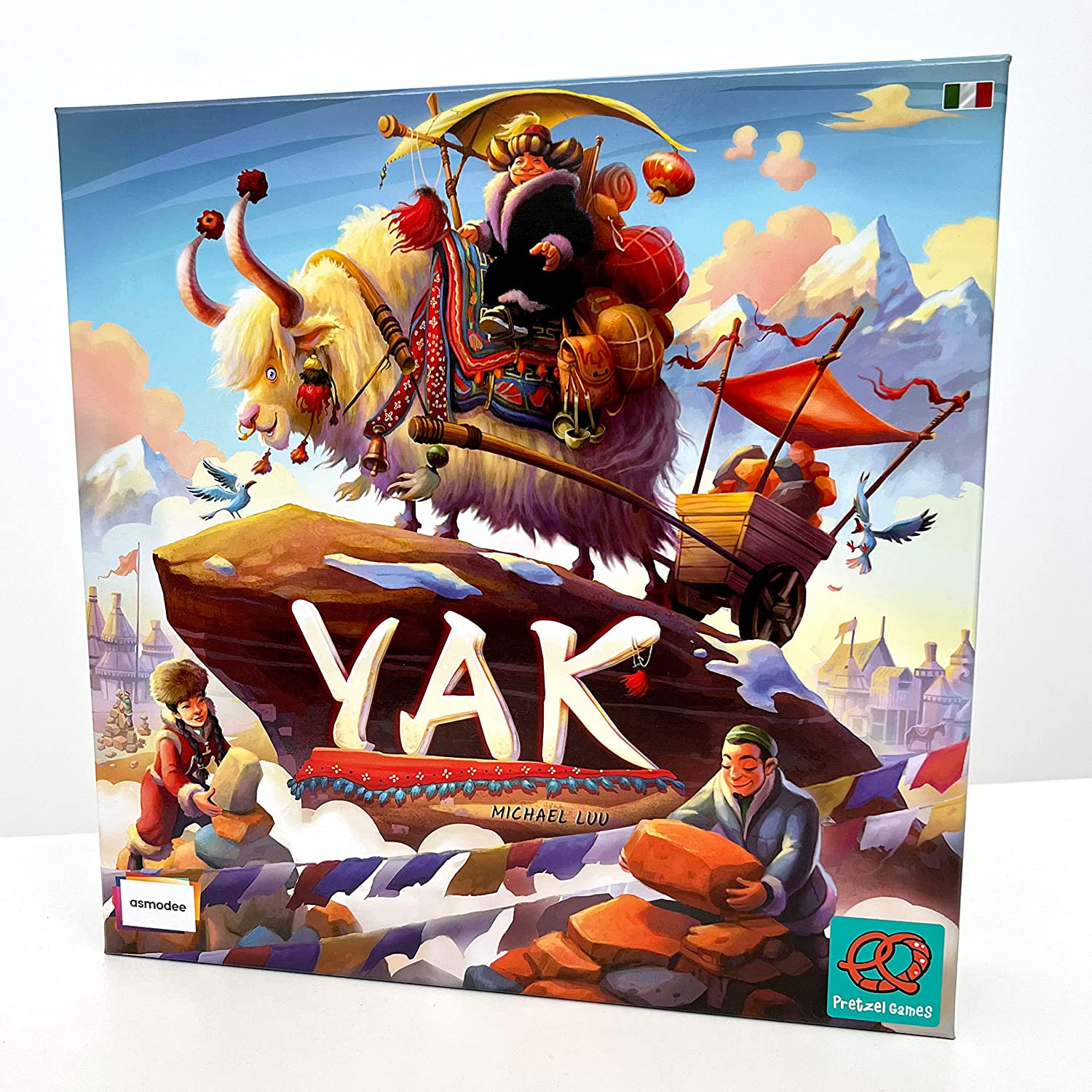 Pretzel Games Yak Board Game | Strategy Resource Management Game for 2-4 Players