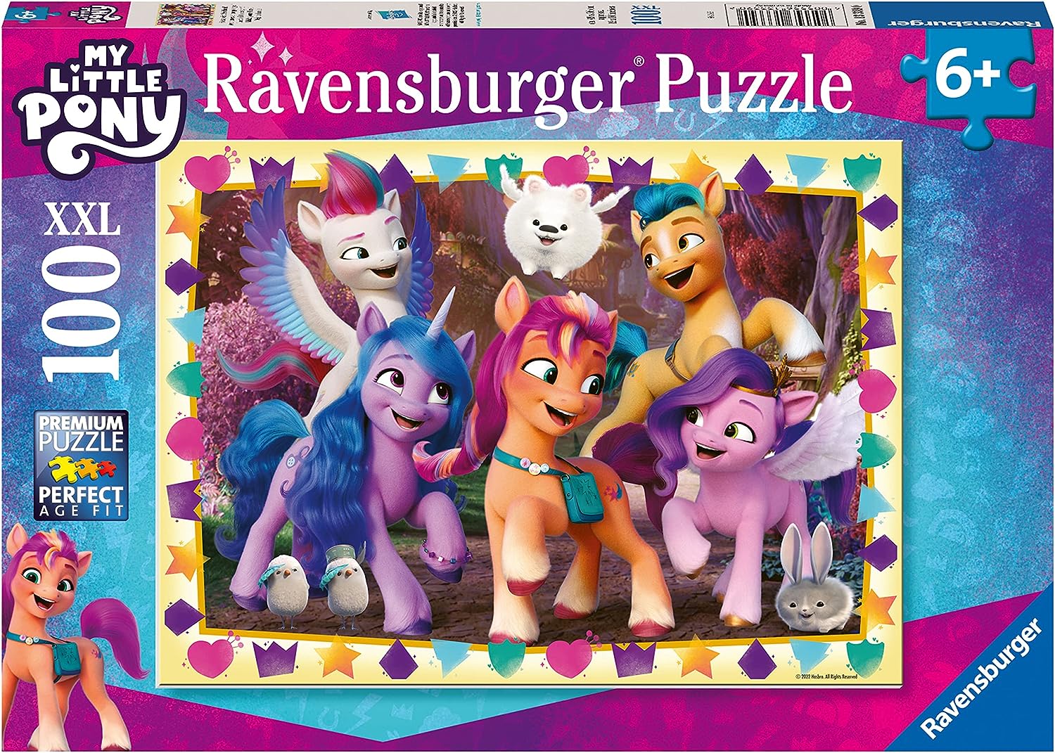 Ravensburger My Little Pony 100-Piece Jigsaw Puzzle - XXL Large Pieces for Kids 6 Years Up