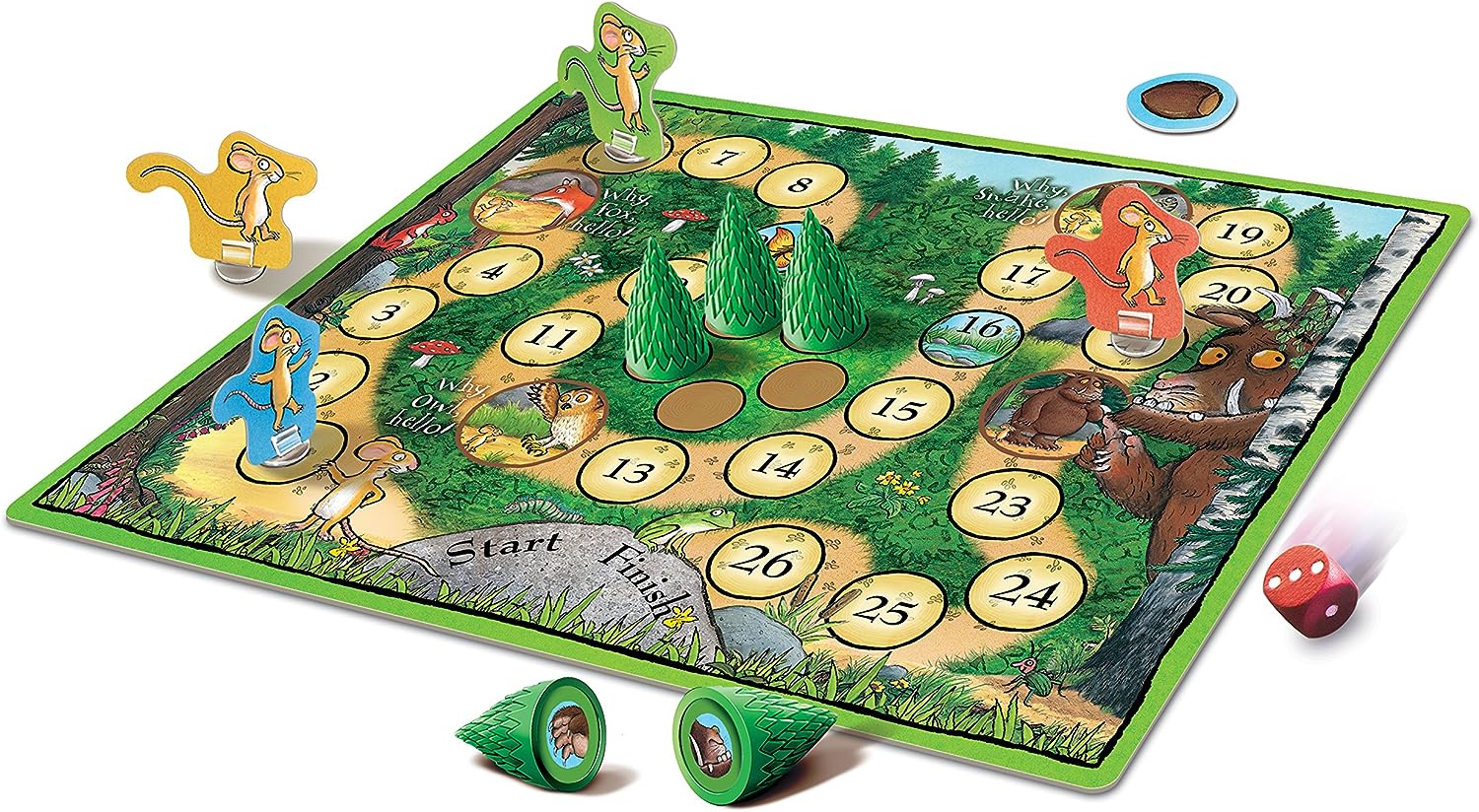 Ravensburger The Gruffalo Deep Dark Wood Game