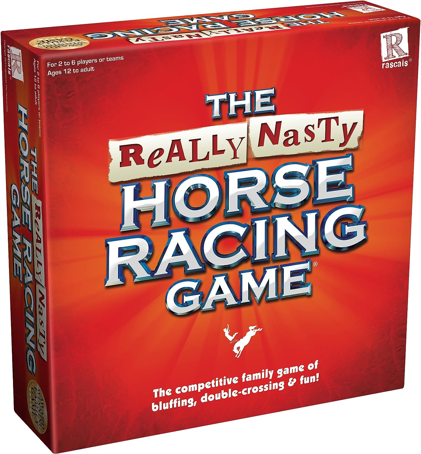 Rascals The Really Nasty Horse Racing Game Board Game