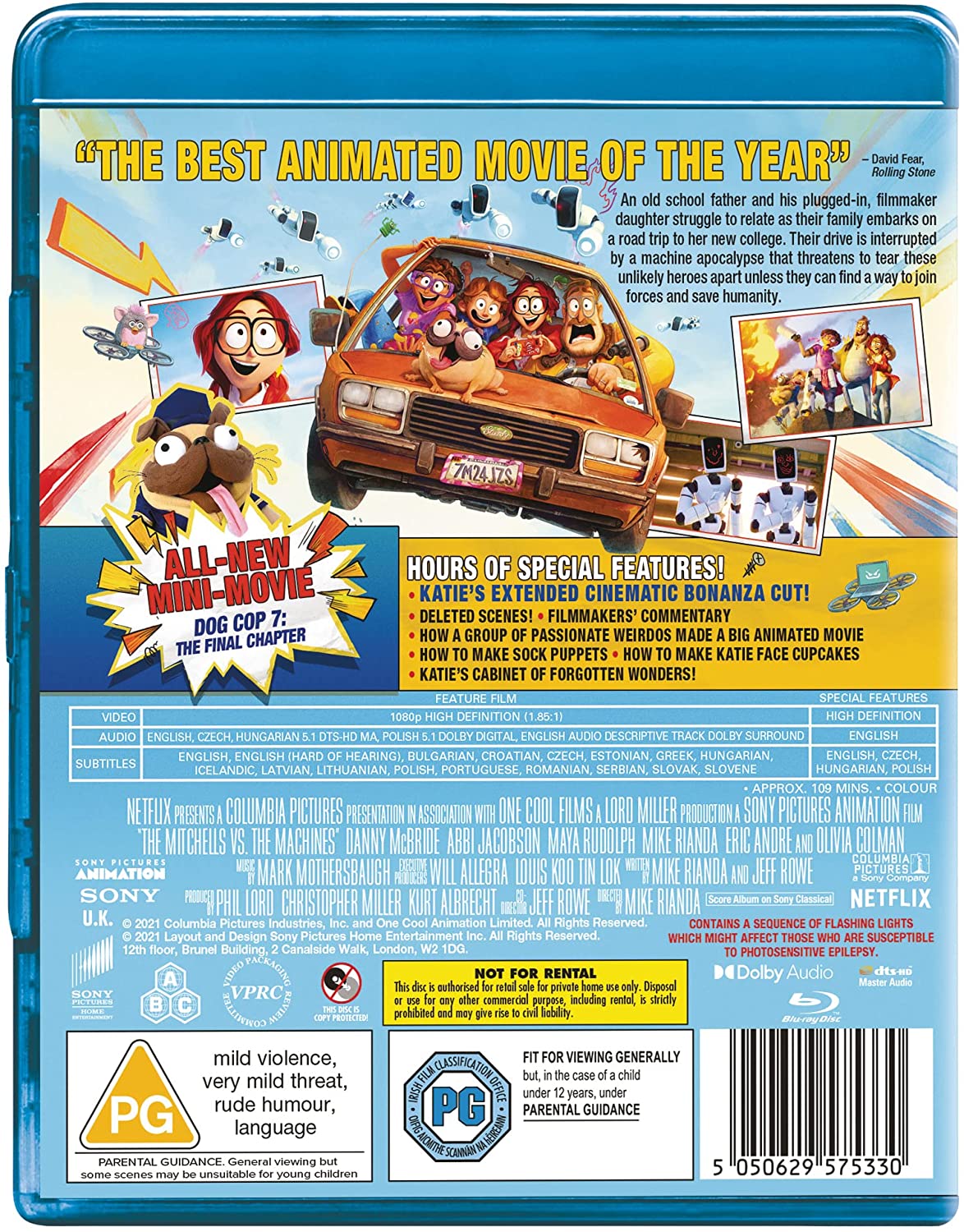 The Mitchells vs. The Machines (2021) - Blu-Ray