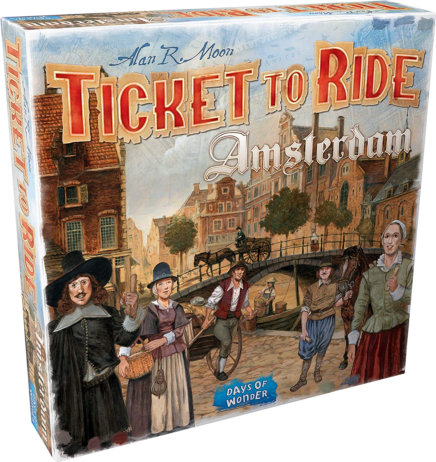 Days of Wonder Ticket to Ride Amsterdam Board Game