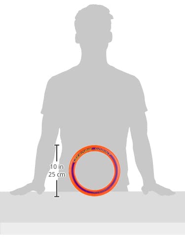 Aerobie Sprint Flying Ring - Precise Throwing | 25.4 cm Diameter | Orange 3