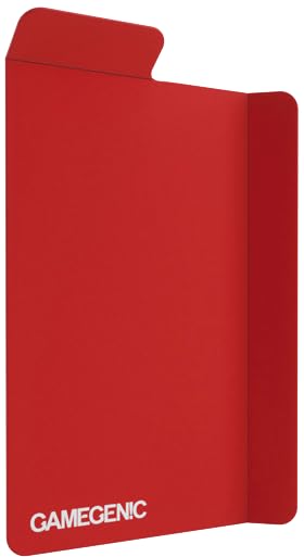 Gamegenic 100-Card Deck Holder - Red Double-Sleeved TCG Storage with Cobra Neck Closure 2