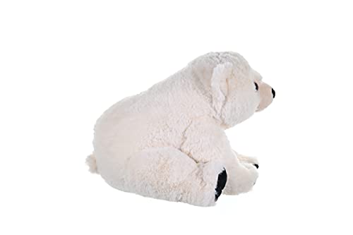 WILD REPUBLIC Polar Bear Baby Plush Soft Toy Cuddlekins 30 cm | Surface Washable 10