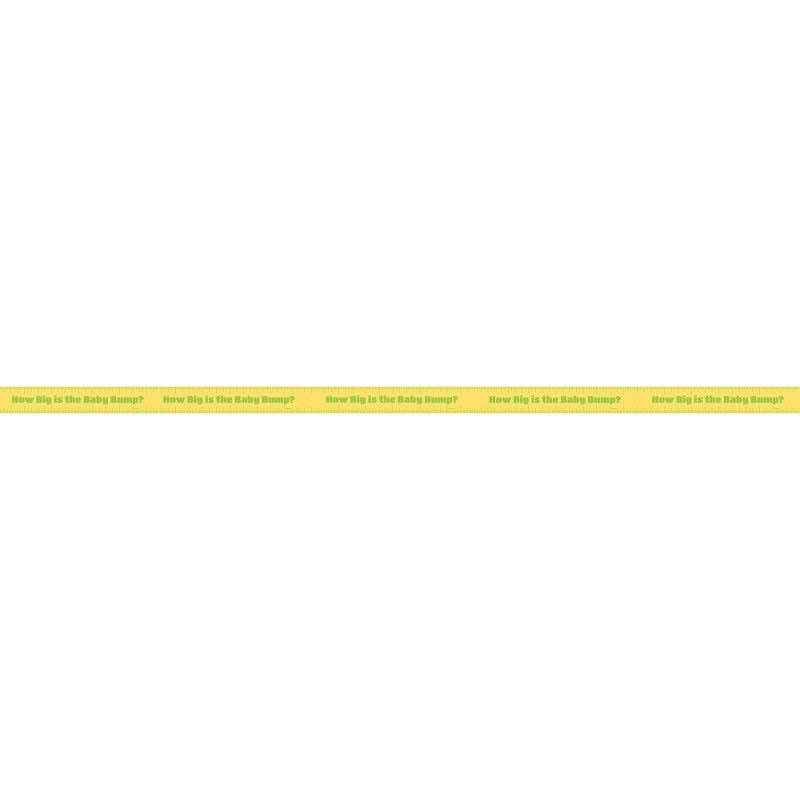 Unique Party Extra-Long Yellow Measuring Tape Baby Shower Game - 45m Length | Pack of 1