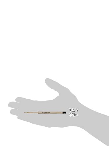Waterman Ballpoint Pen Refill - Medium Black Ink | 1 Count 3