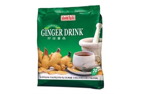 Puregro Gold Kili Instant Ginger Tea Drink - 4 Pack of 360g Pouches | Aids Digestion & Immunity