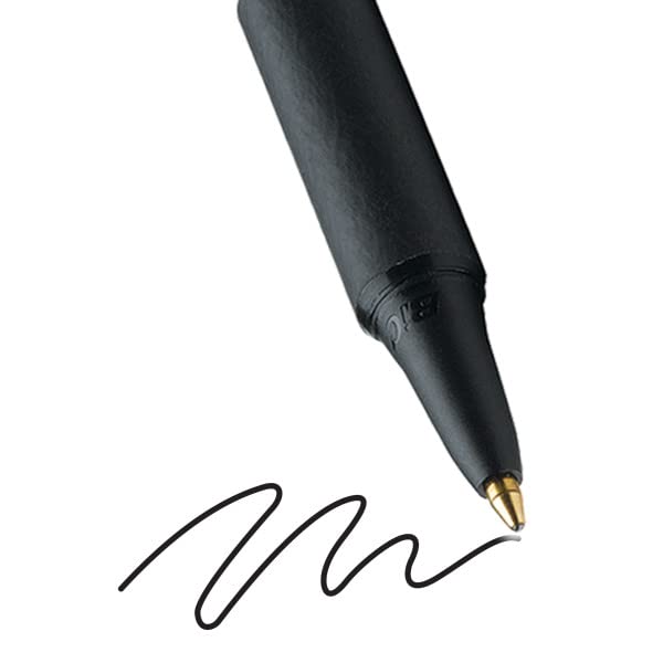 BiC Soft Feel Clic Grip Ballpoint Pen, Pack of 15, Black 2