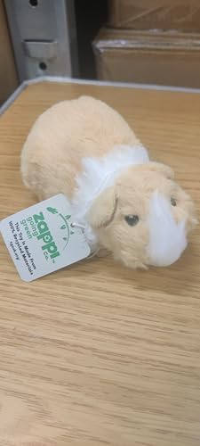 Zappi Co Recycled Plush Guinea Pig - Eco-Friendly Stuffed Animal for Kids 0-15 Years