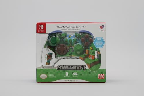 Minecraft Forest Biome - Nintendo Switch REALMz Wireless Controller 7