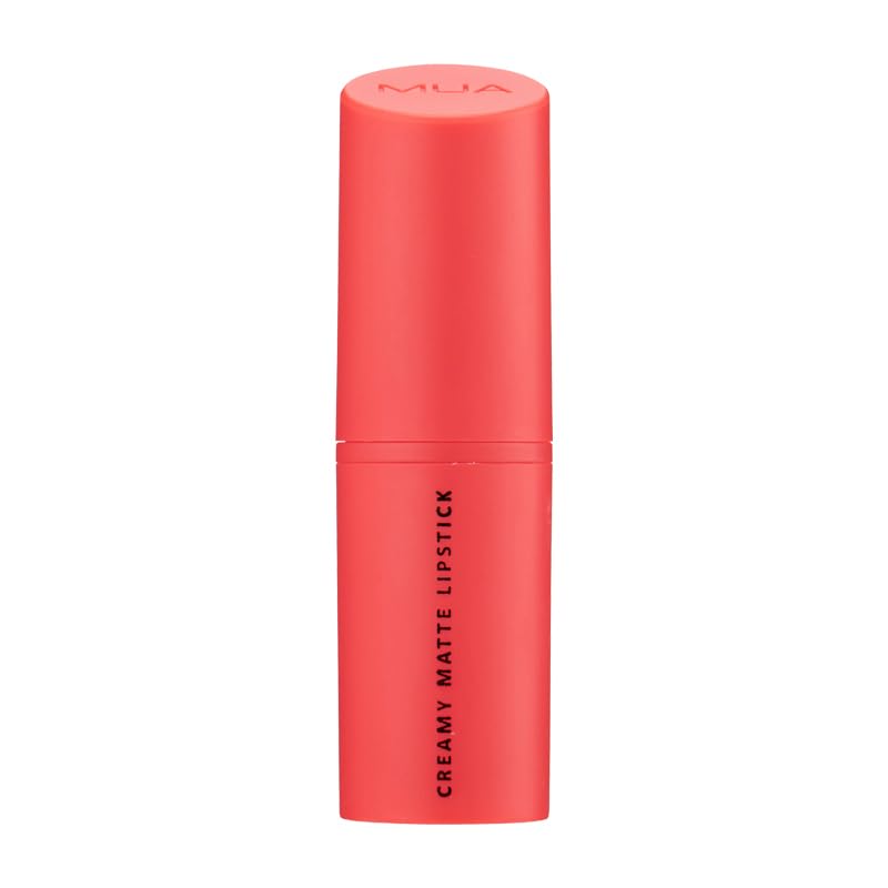MUA Creamy Matte Lipstick - Romance, 3.2 g, Pack of 2