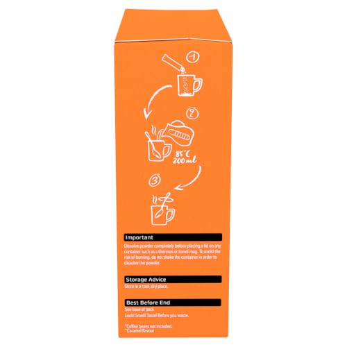 NESCAFÉ 3 in 1 Caramel Instant Coffee (1 Pack of 12 Drinks)