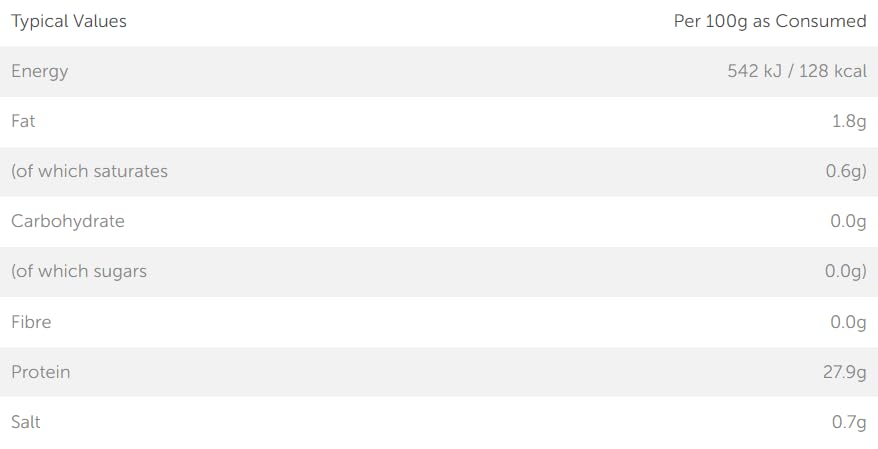 Iceland Frozen Sliced Chicken Breast - Steam Cooked, High Protein | 400g 3