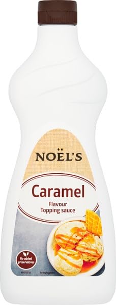 Noel's Caramel Topping Sauce - Rich & Creamy Flavor | 1kg Value Pack 1