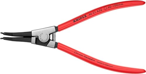 KNIPEX - Circlip Pliers for External Circlips on Shafts 45° Bent (210 mm) (46 31 A32)