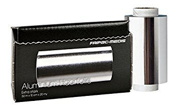 Fripac-Medis Hairdresser's Aluminium Foil - Extra Strong & Tear Resistant | 50m x 10cm | Silver