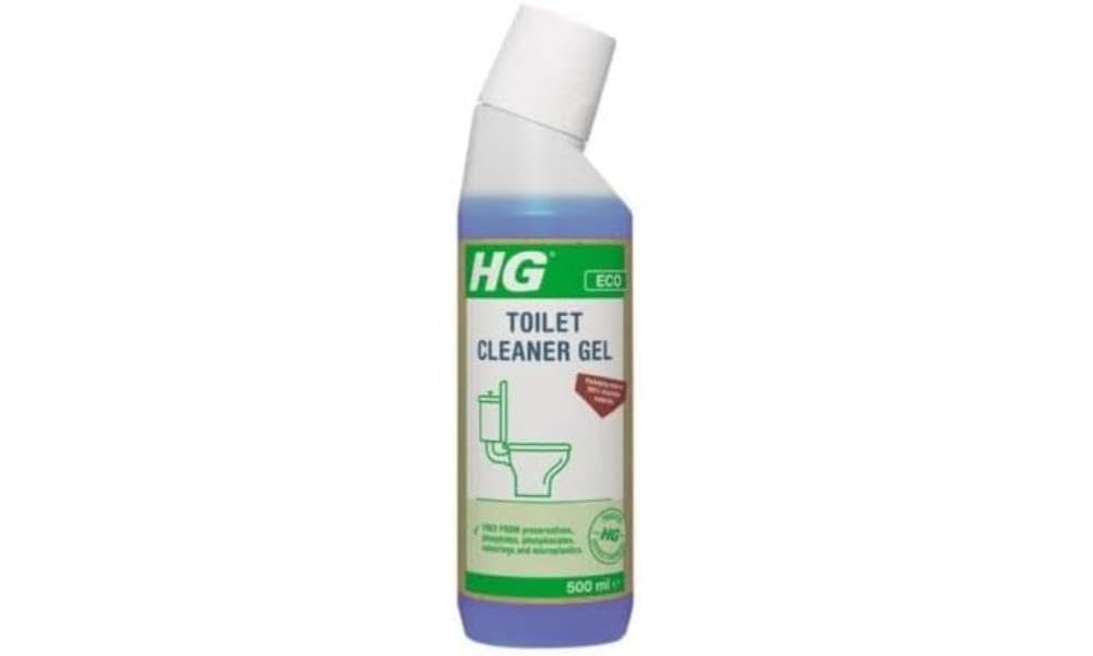 HG ECO Toilet Cleaner Gel - Removes Limescale & Dirt | 500ml | Fresh Scent