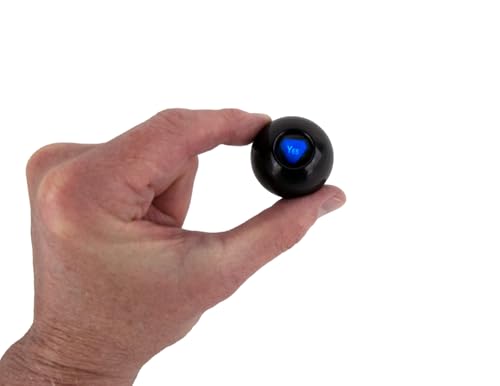 World's Smallest Magic 8 Ball - 100% Functional Miniature Toy for Ages 8+