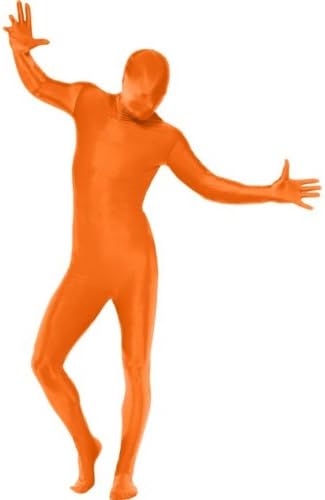 Smiffys Orange Second Skin Costume - Size L (42"-44") (21741M)