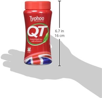 Typhoo QT Instant Black Tea with Whitener 225g (Pack of 6) 2