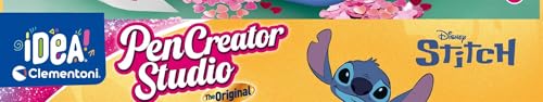 Clementoni - Stitch Pen Lab Create Colourful Stitch-Inspired Pens with Accessories 5