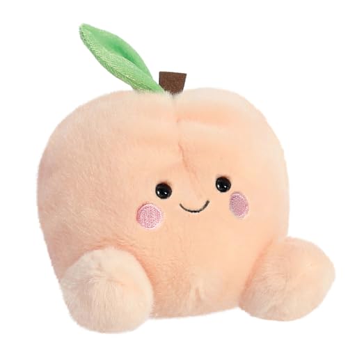 AURORA Palm Pals Mellow Peach Soft Toy | 5 Inches | Suitable from Birth | Recycled Fill