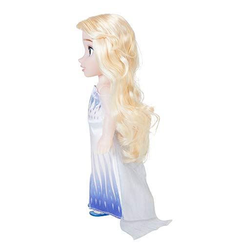 Disney Frozen 2 Elsa the Snow Queen Doll - 35cm Tall with Long Flowing Hair & Iconic Dress 12