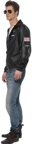 Smiffys Top Gun Bomber Jacket Costume - Adult L Size 2