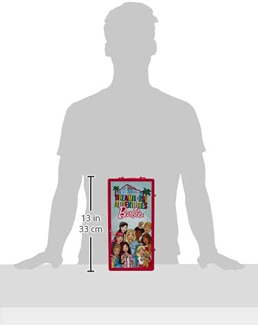 Theo Klein 5801 Barbie Wardrobe Trunk - Playset with Clothes Rails & Shelves for Kids 3+ 2