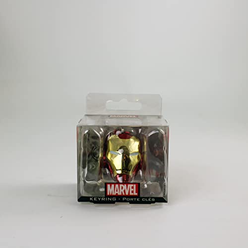 SeDi Iron Man Helmet Keychain - Metallic Keyring (SMK002)