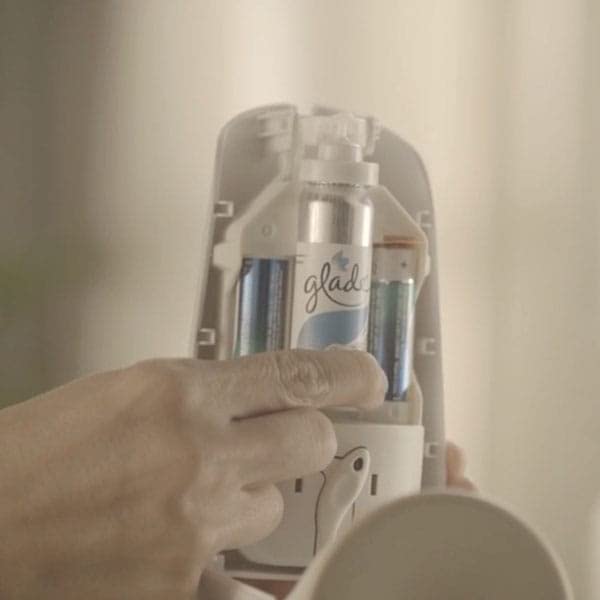 Glade - Luscious Cherry and Peony Sense & Spray Air Freshener Refill, Motion Activated Automatic Room Freshener