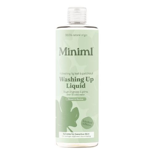 Miniml Washing-Up Liquid Fig Leaf & Patchouli - 400ml | Plant-Based | Vegan