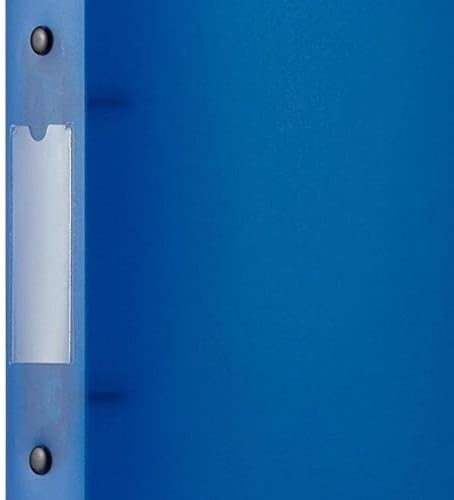 Q-Connect 2 Ring Binder A4 Frosted KF02483 - Blue, Pack of 1