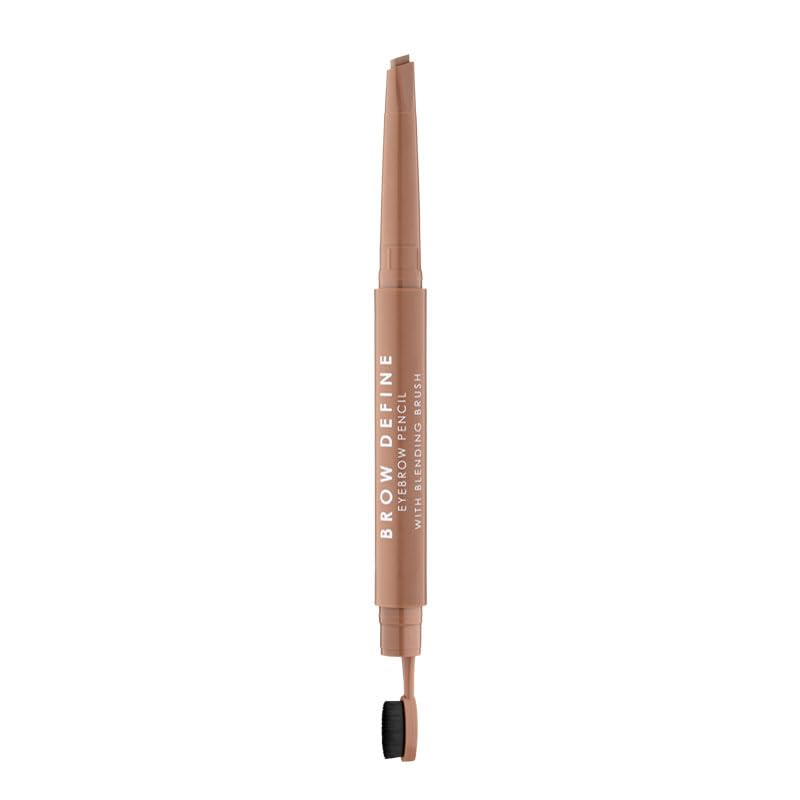MUA Brow Define Light Brown Angled Eyebrow Pencil With Brush - 0.25 g, Pack of 2