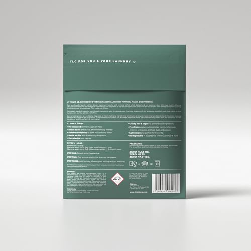 The Lab Co. - Laundry Detergent Strips Sheets (32 Loads, Eco Ultra-Concentrated)