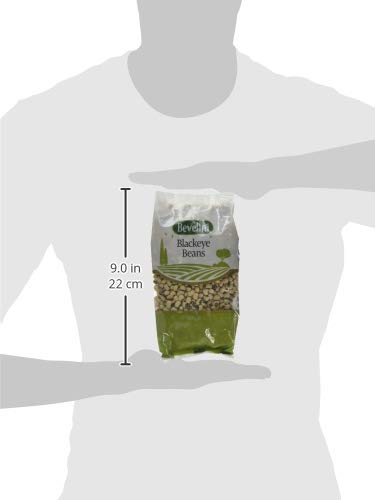 Bevelini Blackeye Beans 500 g - Dried Black-Eyed Peas for Cooking