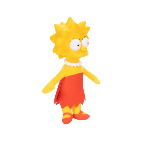 The Simpsons Lisa Plush 20cm - Officially Licensed JAKKS Pacific Soft Doll 5