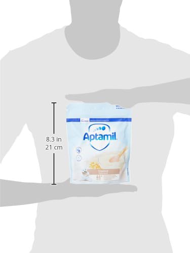 Aptamil Creamed Porridge Baby Food Cereal, 4-12 Months, 125g (Pack of 5)