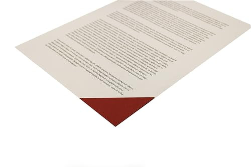 Guildhall Legal Corners Recycled Manilla 315gsm Red Ref GLC-REDZ [Pack 100]