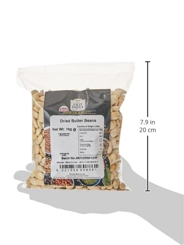 Old India Dried Butter Beans - 1kg