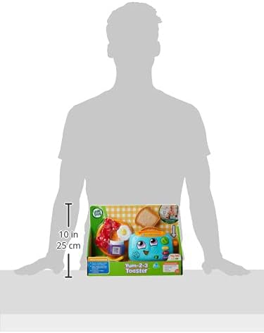 LeapFrog Yum-2-3 Toaster - Interactive Learning Toy for Toddlers 12 Months+ 2
