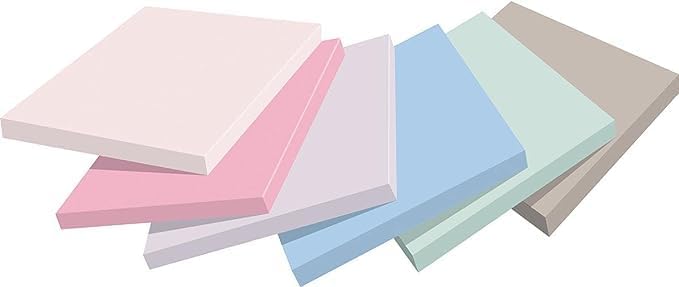 Post-it Super Sticky Notes Soulful Color Collection, Pack of 6 Pads, 90 Sheets p 2