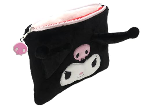 CYP BRANDS Hello Kitty & Kuromi Reversible Toiletry Bag and Plush Toy (NC37-01HK)